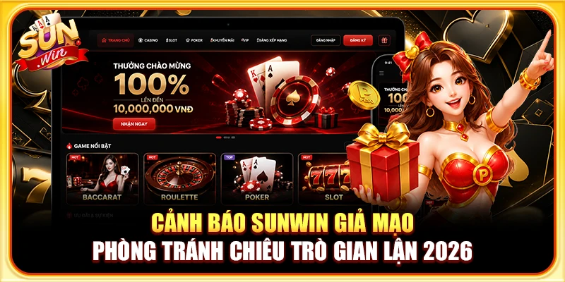 Cảnh Báo Sunwin Giả Mạo - Phòng Tránh Chiêu Trò Gian Lận 2026