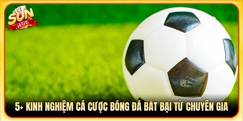 5+ Kinh nghiệm cá cược bóng đá giúp duy trì tỷ lệ thắng ổn định