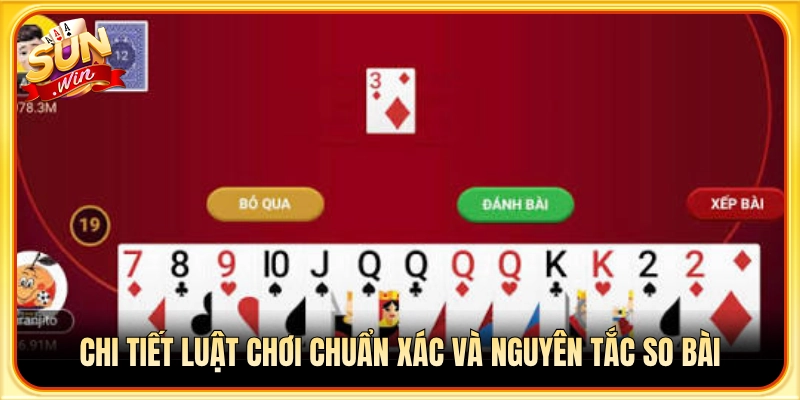 Luật xếp bài, chặt hàng và so điểm chuẩn