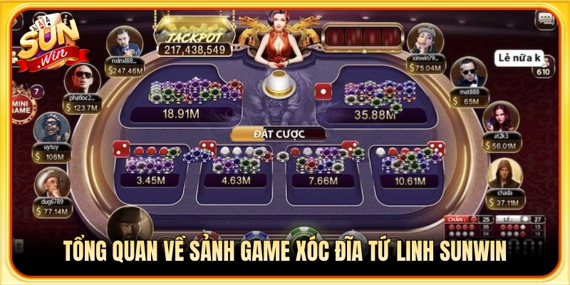 Đôi nét sơ lược về bàn cược xóc đĩa tứ linh Sunwin